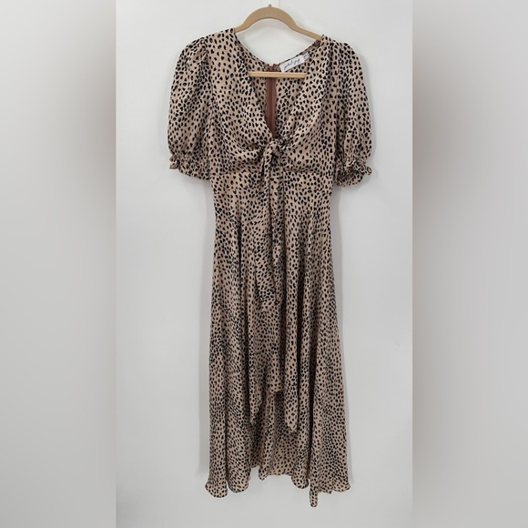 Petal + Pup Leopard Verge Dress Size 4 - Picture 2 of 5